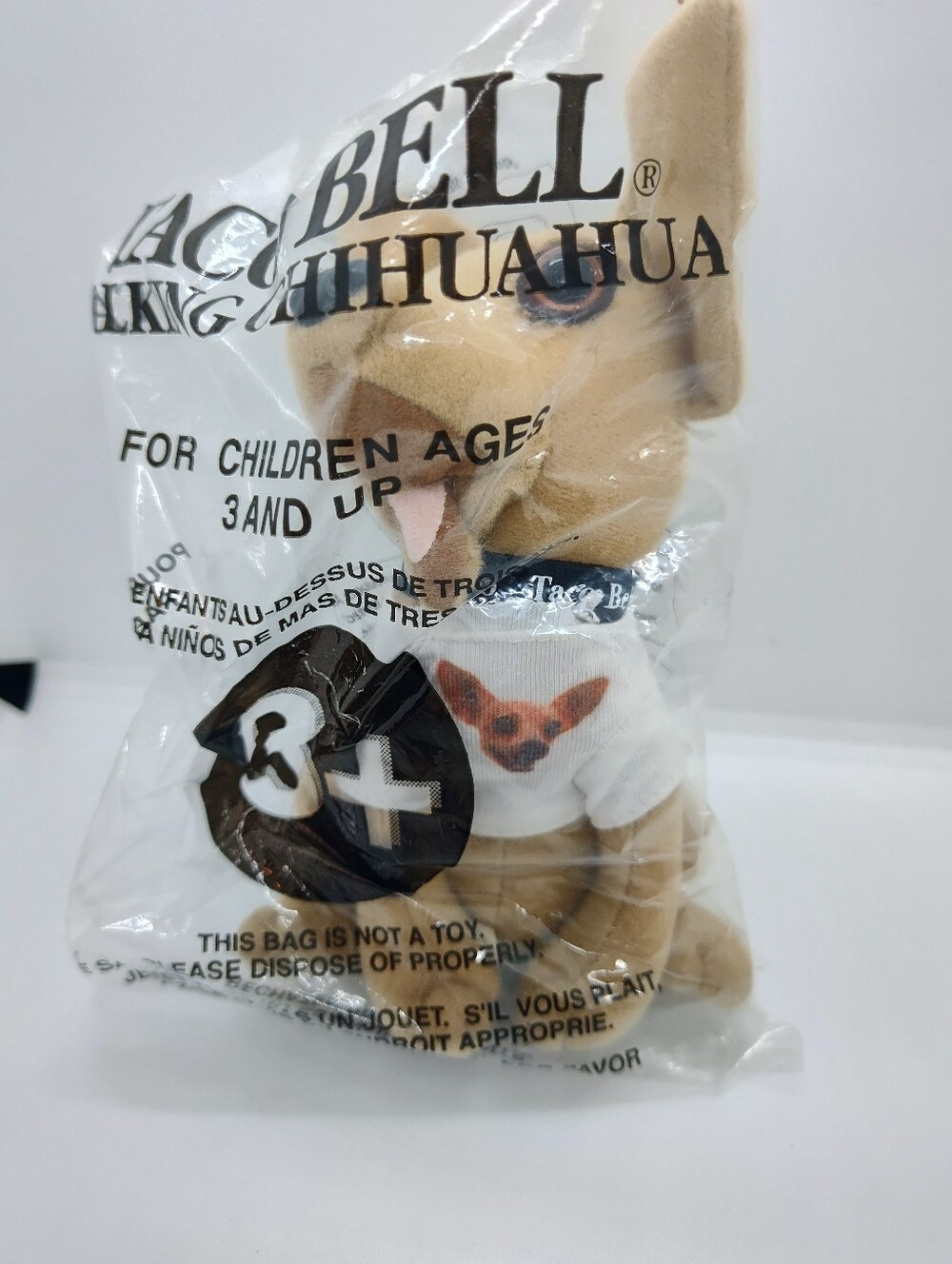 Taco bell Chihuahua With Chihuahua Tshirt Plush - Original Packaging